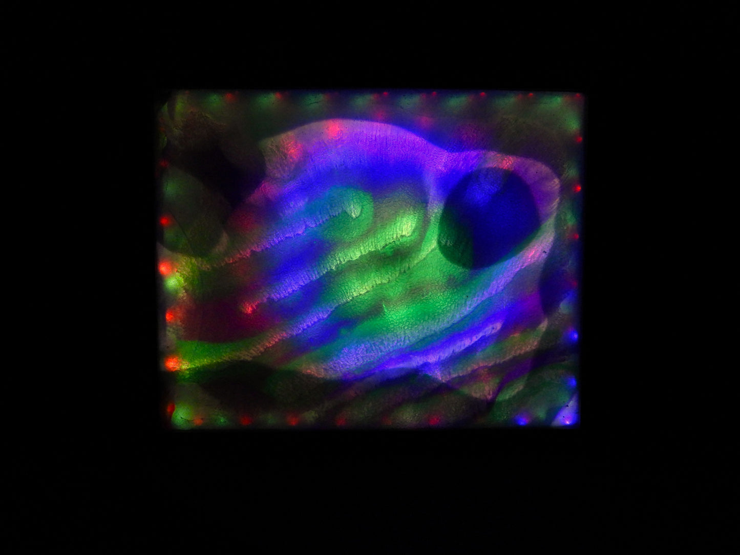 Oceanic - WorldView lighted art display