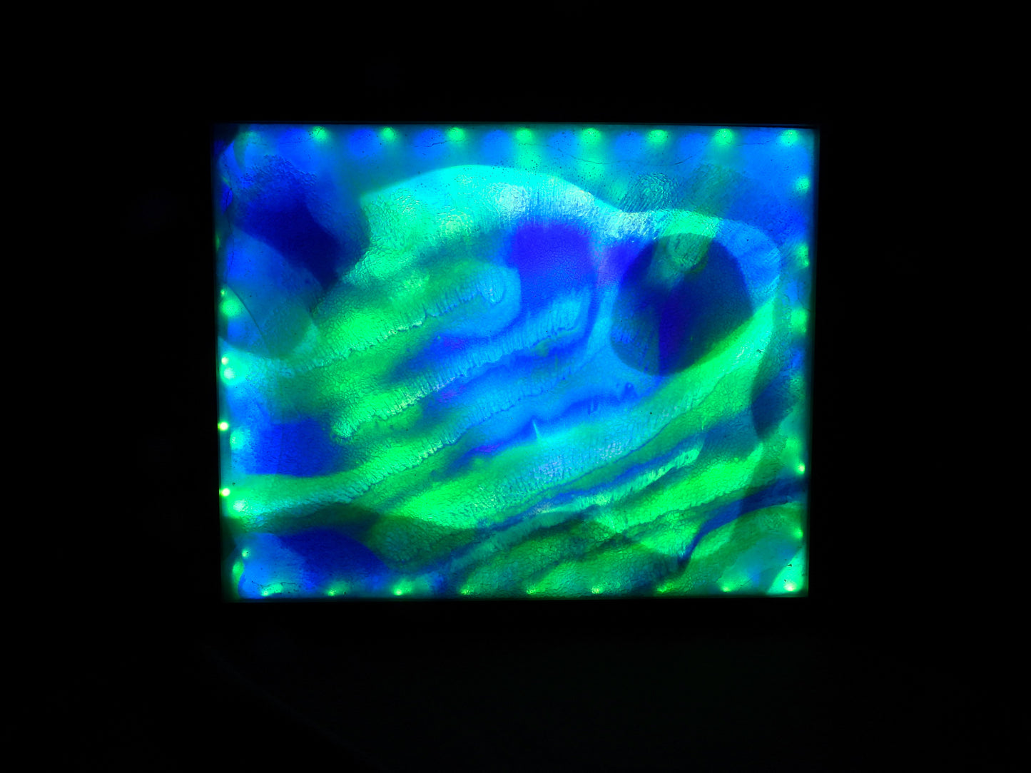 Oceanic - WorldView lighted art display