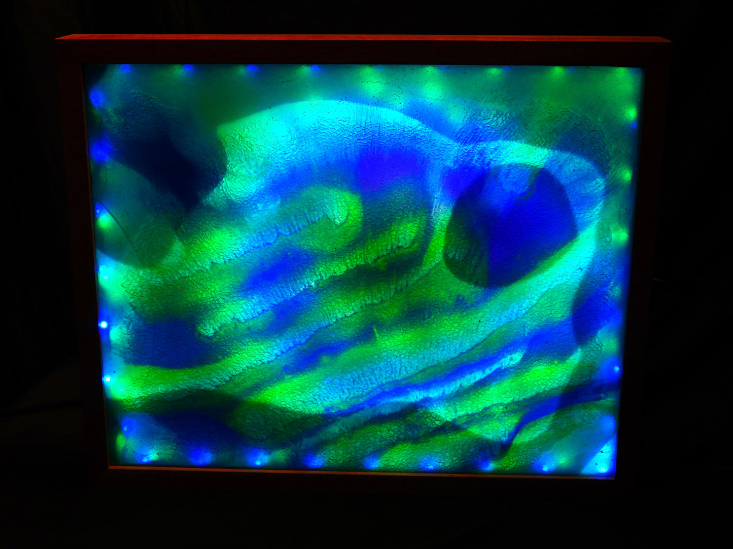 Oceanic - WorldView lighted art display