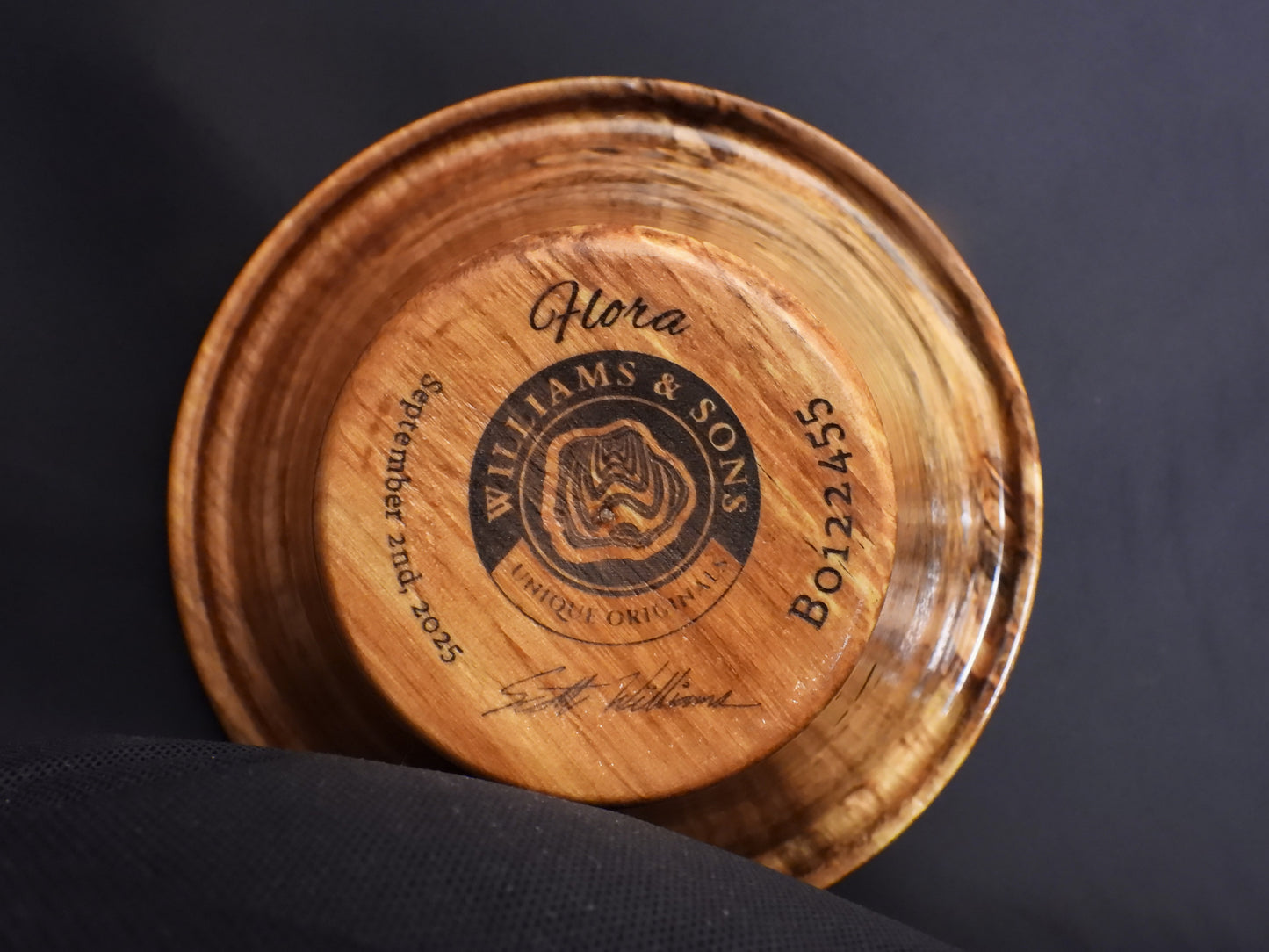 Flora  - All wood handcrafted bowl