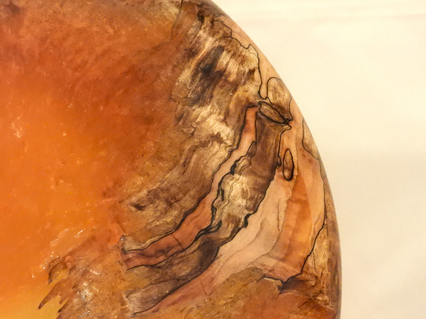 Desert Sunset Sirocco - Decorative Wood and Resin Plate