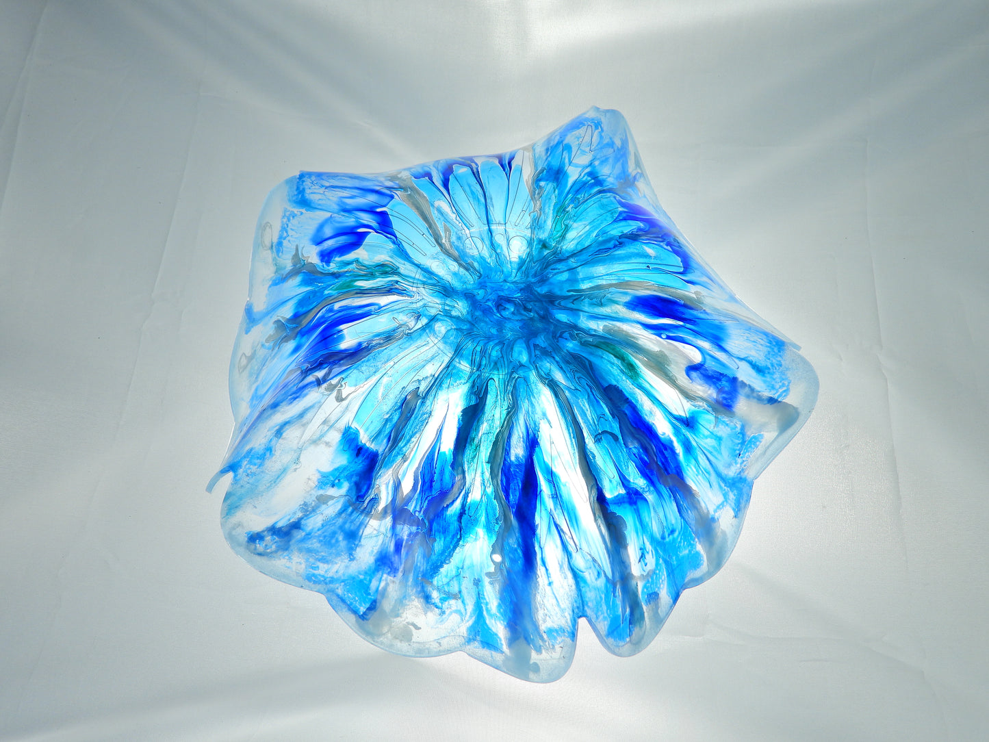 Blue and White Fiesta Bowl