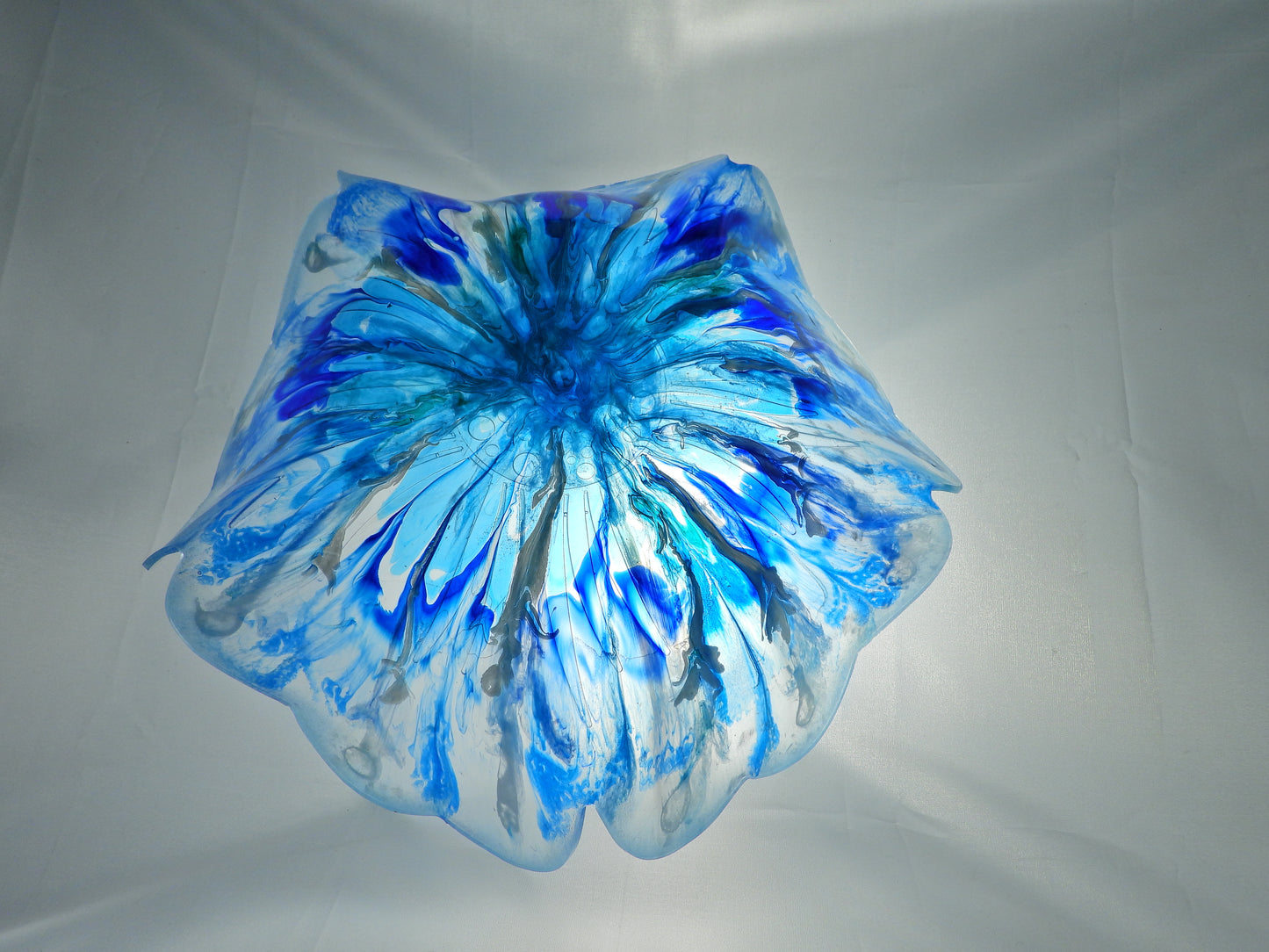 Blue and White Fiesta Bowl