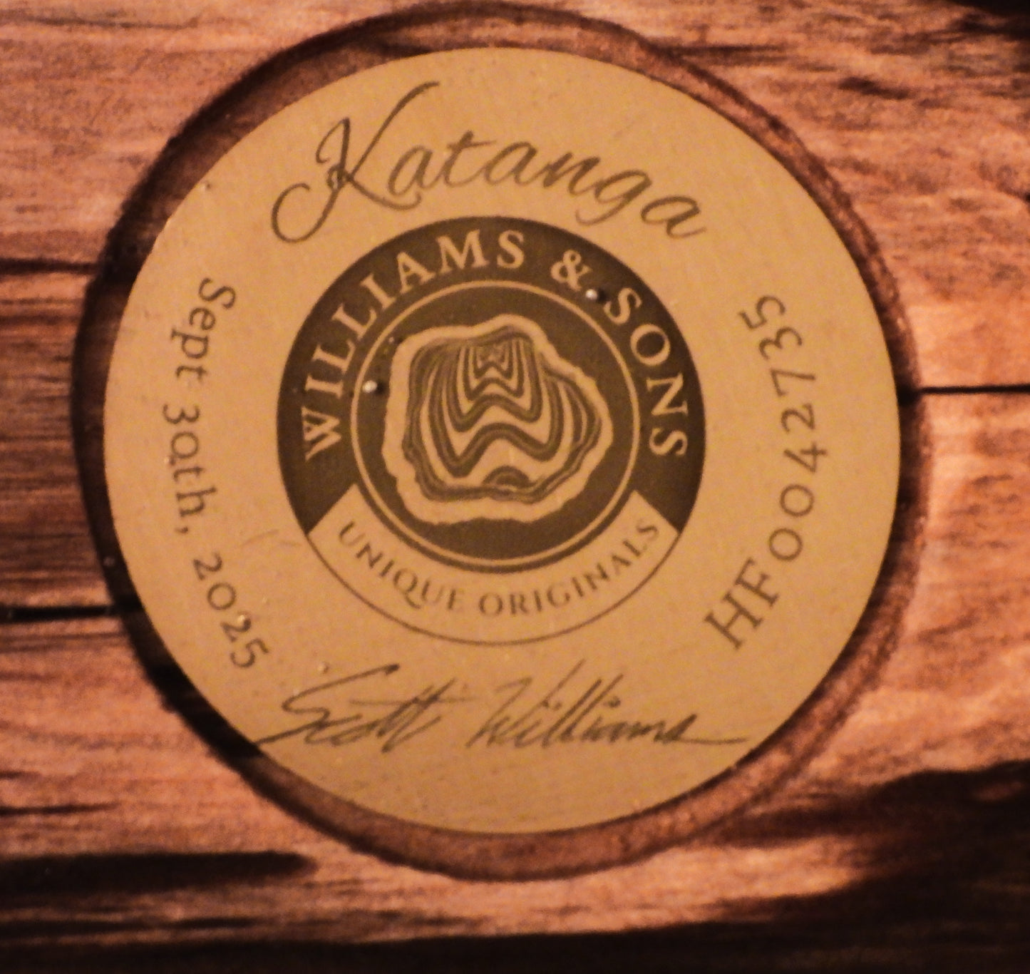 Katanga - Wood and Resin Hollow Form