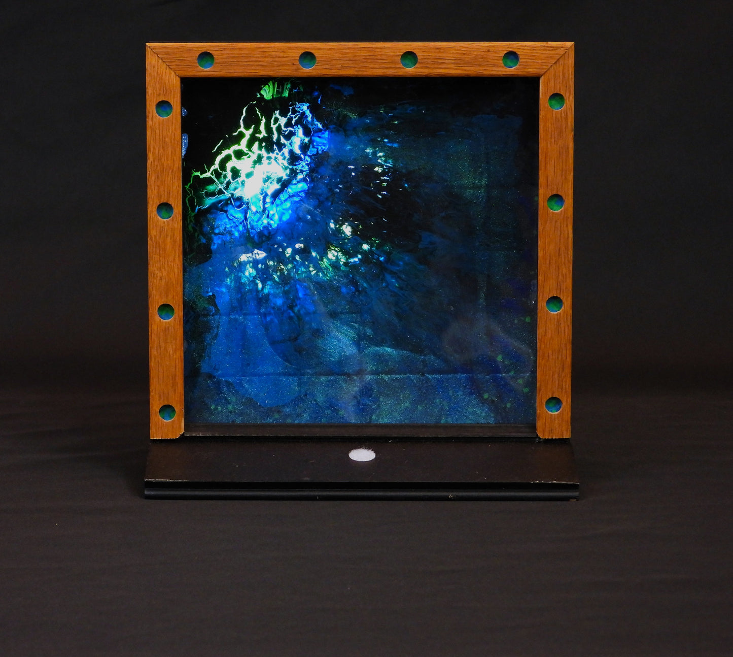Maelstrom - WorldView illuminated Desk Sculpture