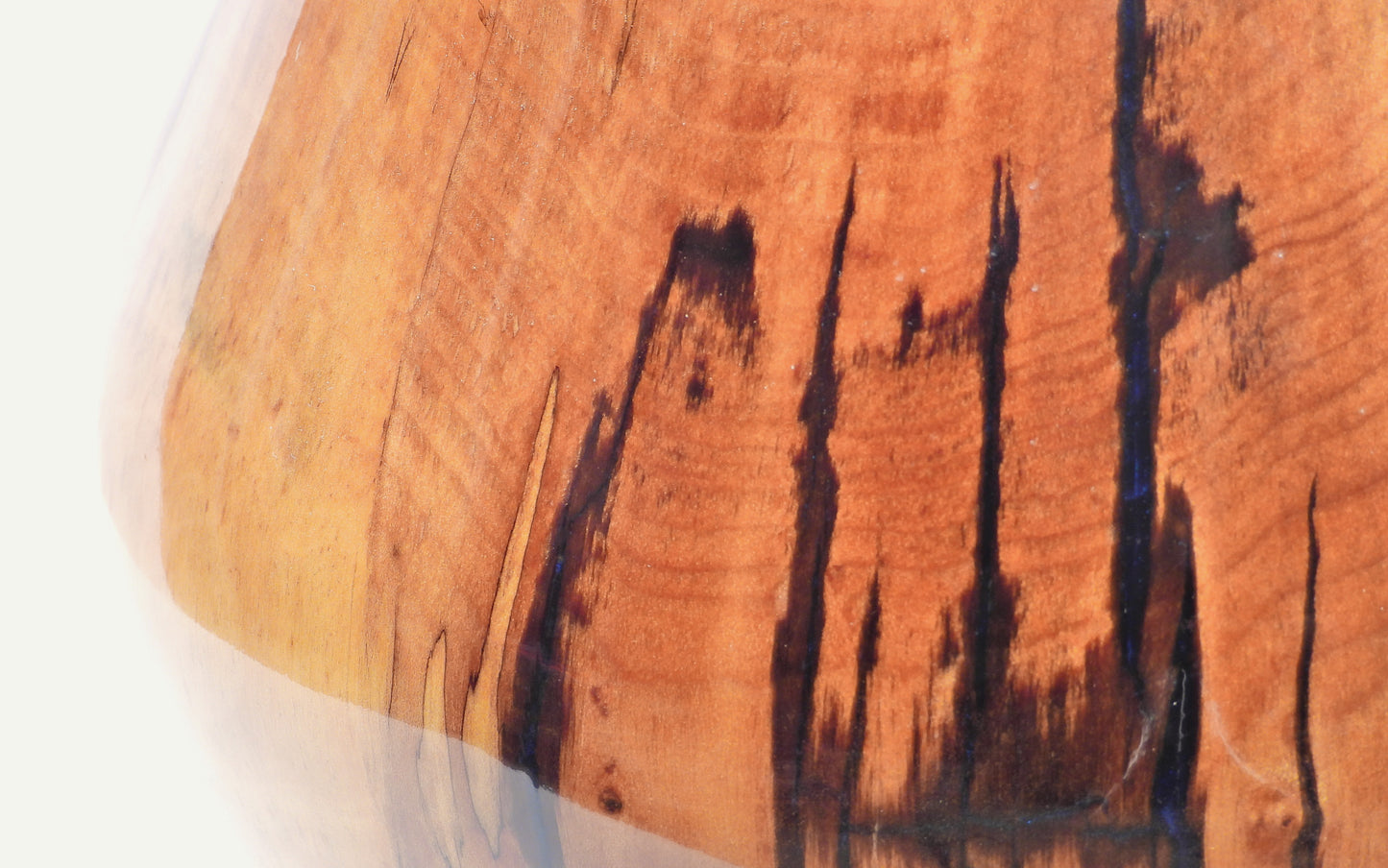 Mellt Glas - Spalted Maple and Resin Vase