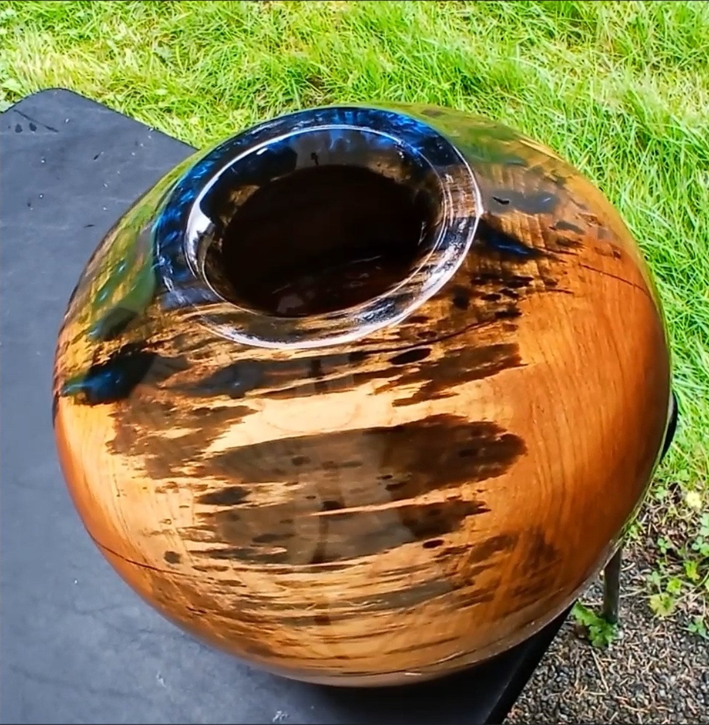 Katanga - Wood and Resin Hollow Form