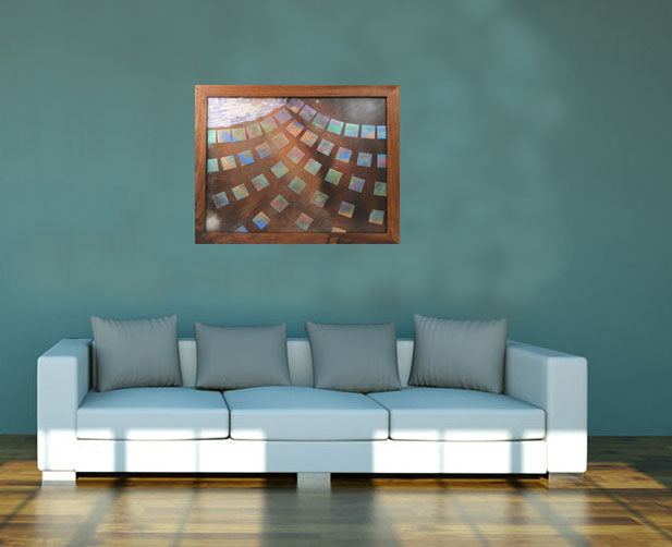 Cubik Rayn resin abstract wall art 